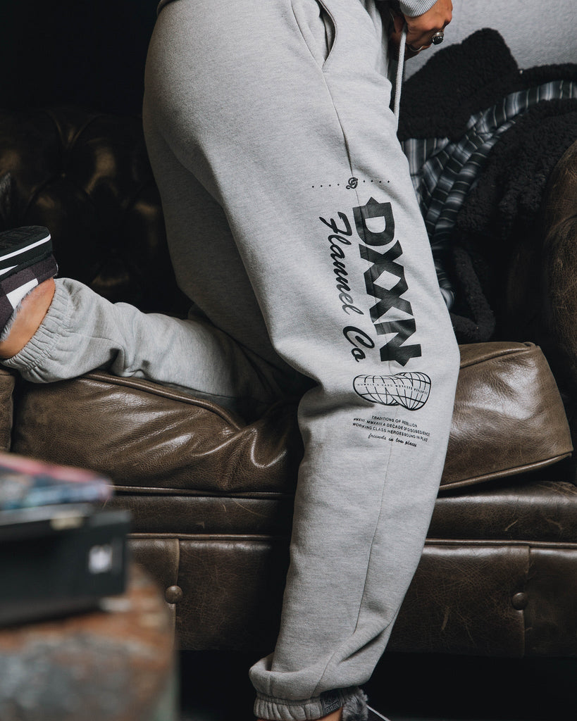 Women's White Tech Sweatpants - Gray - Dixxon Flannel Co.