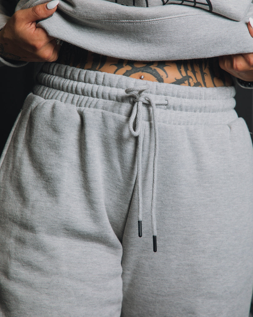 Women's White Tech Sweatpants - Gray - Dixxon Flannel Co.