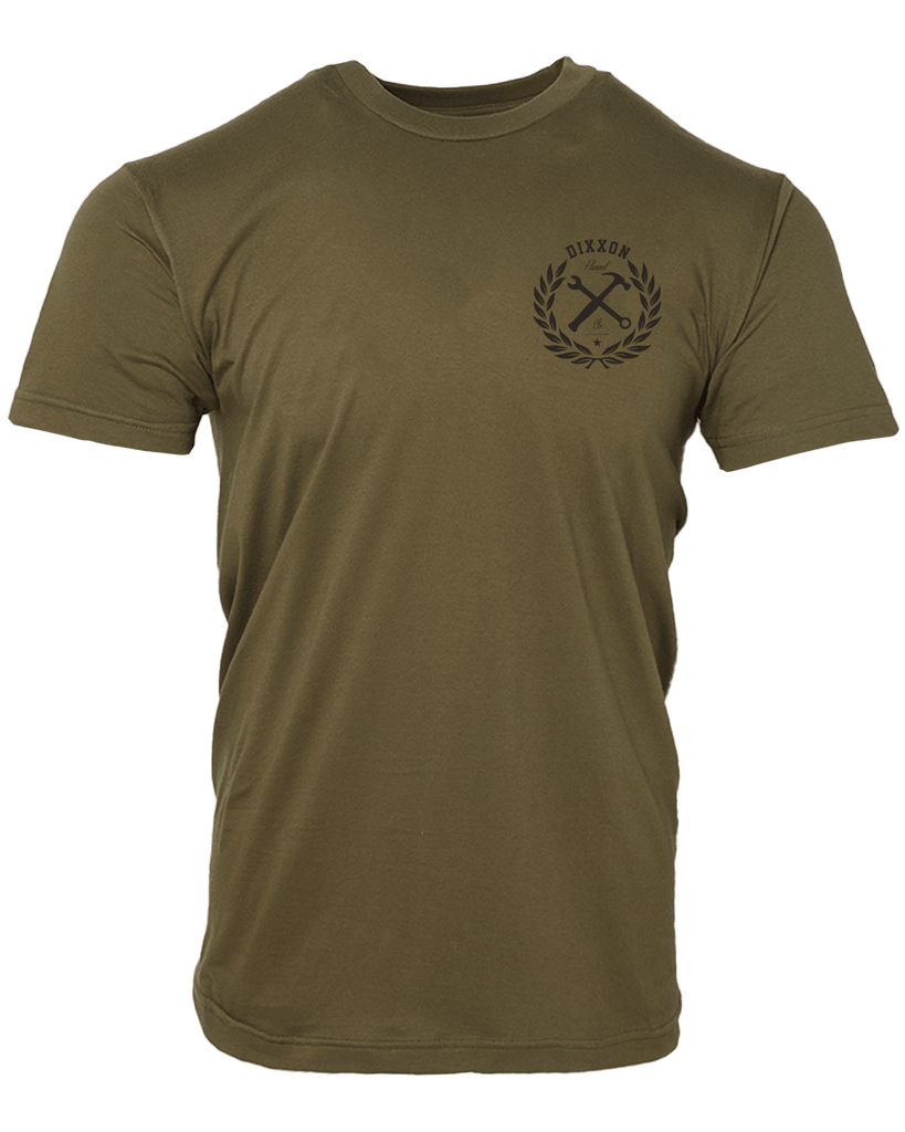 Working Class Pride T-Shirt - O.D. Green & Black - Dixxon Flannel Co.