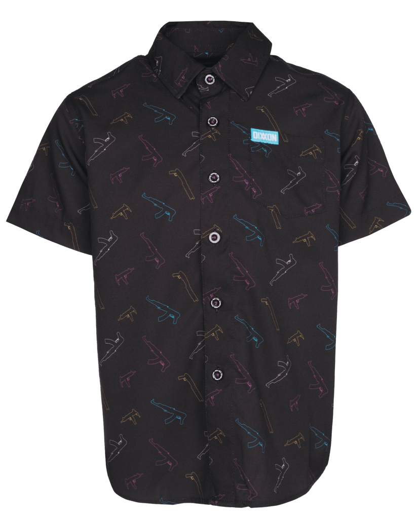 Youth Pew Pew Short Sleeve - Dixxon Flannel Co.